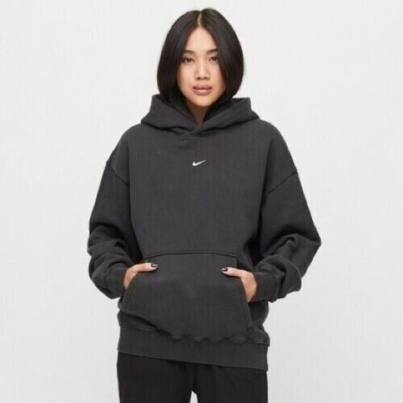 🔥 RARE! NIKE x Olivia Kim Hoodie Faded Black Small - Picture 9 of 9
